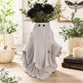 Halloween Ghost Flower Pot Resin Figurine Tabletop Decor