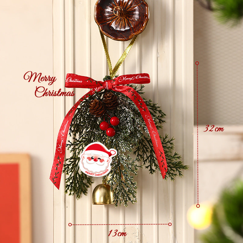 Christmas Hanging Bell Ornament Holiday Door Tree Decor