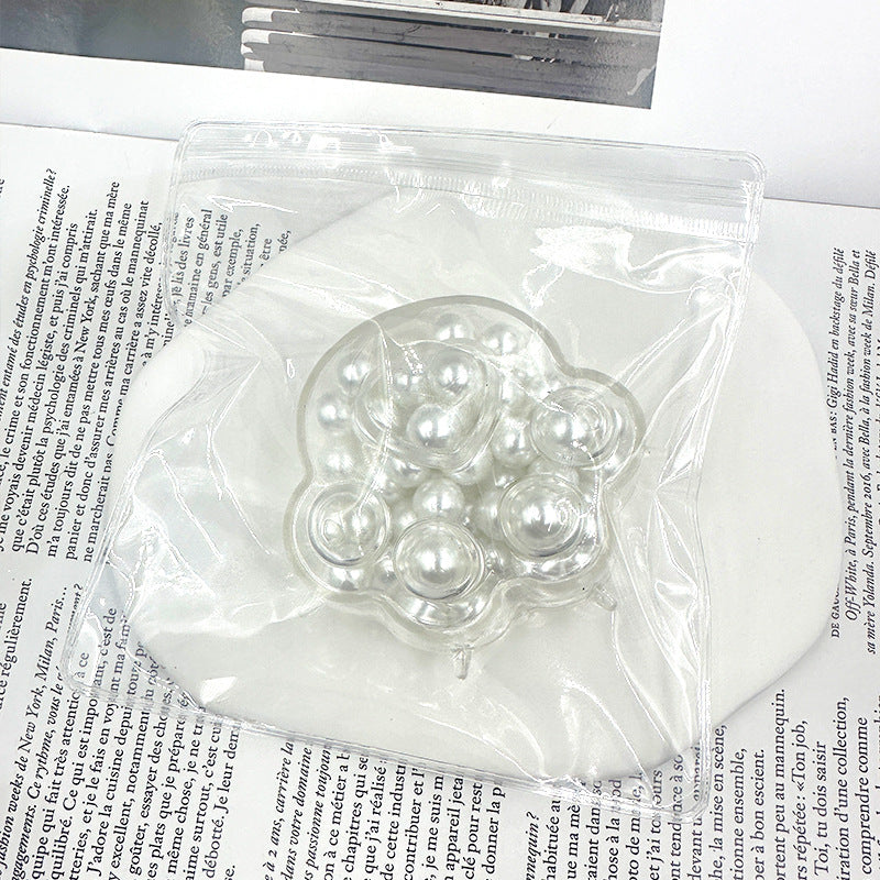Cat Paw Bead Squishy Clear Sensory Stress Relief Toy
