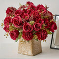 Artificial Floral Bouquet Rose Daisy Home Decor