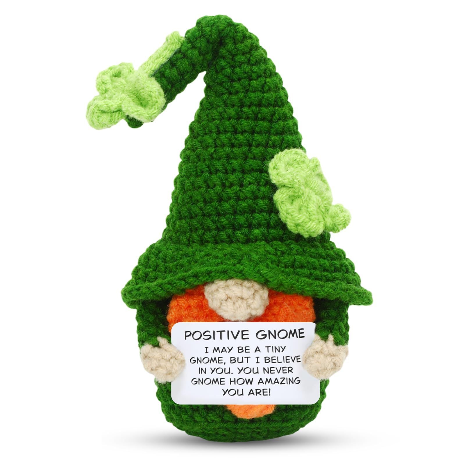 Handmade Crochet Gnome Plush Seasonal Gift Decor