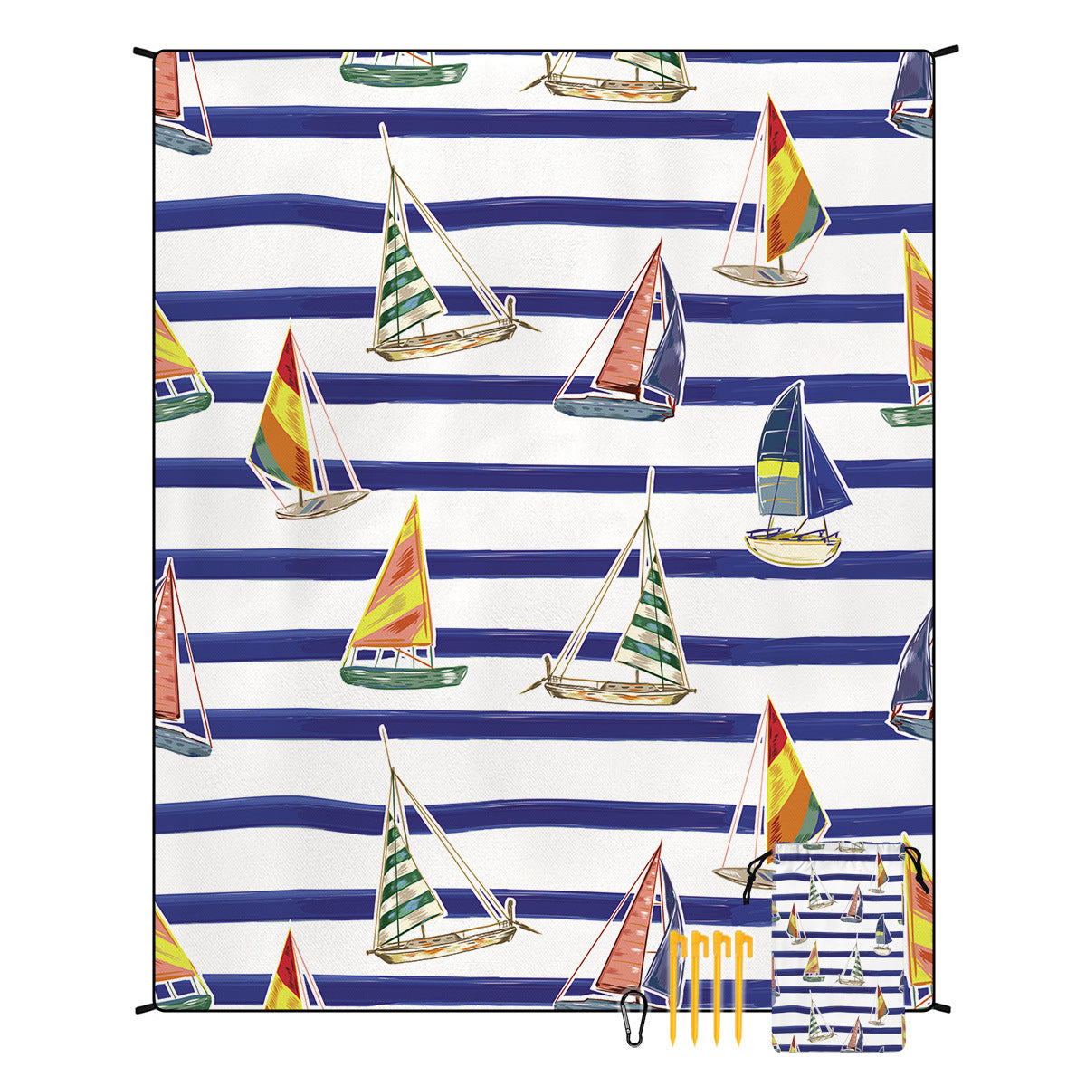 Boho Outdoor Beach Picnic Blanket Waterproof Windproof Mat