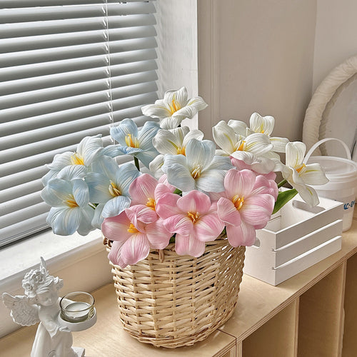 Artificial Flower Stem Faux Silk Floral Home Decor