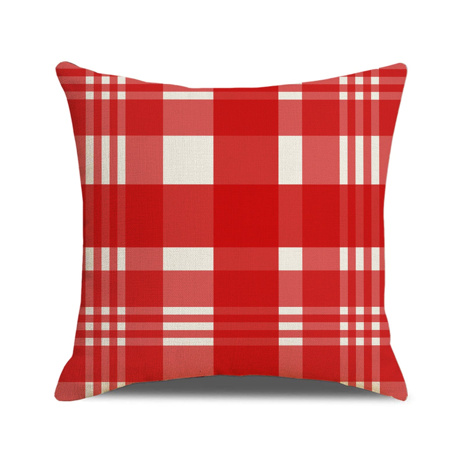 Valentine Pillow Covers Linen Love Print Decorative