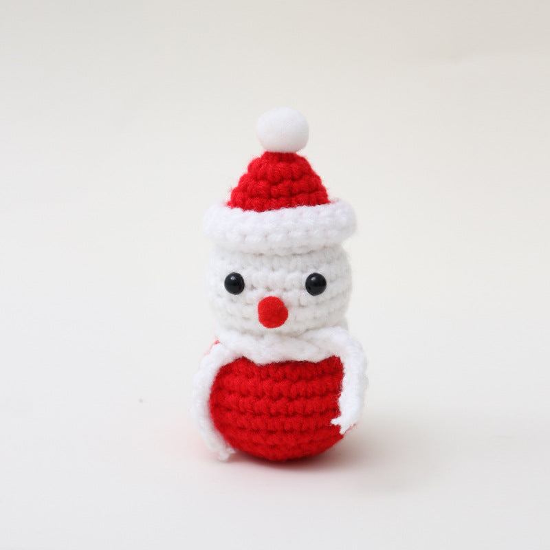 Handmade Crochet Christmas Plush Ornament Gift Decor