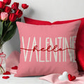 Valentine’s Day Pink Heart Throw Pillow Covers Home Decor