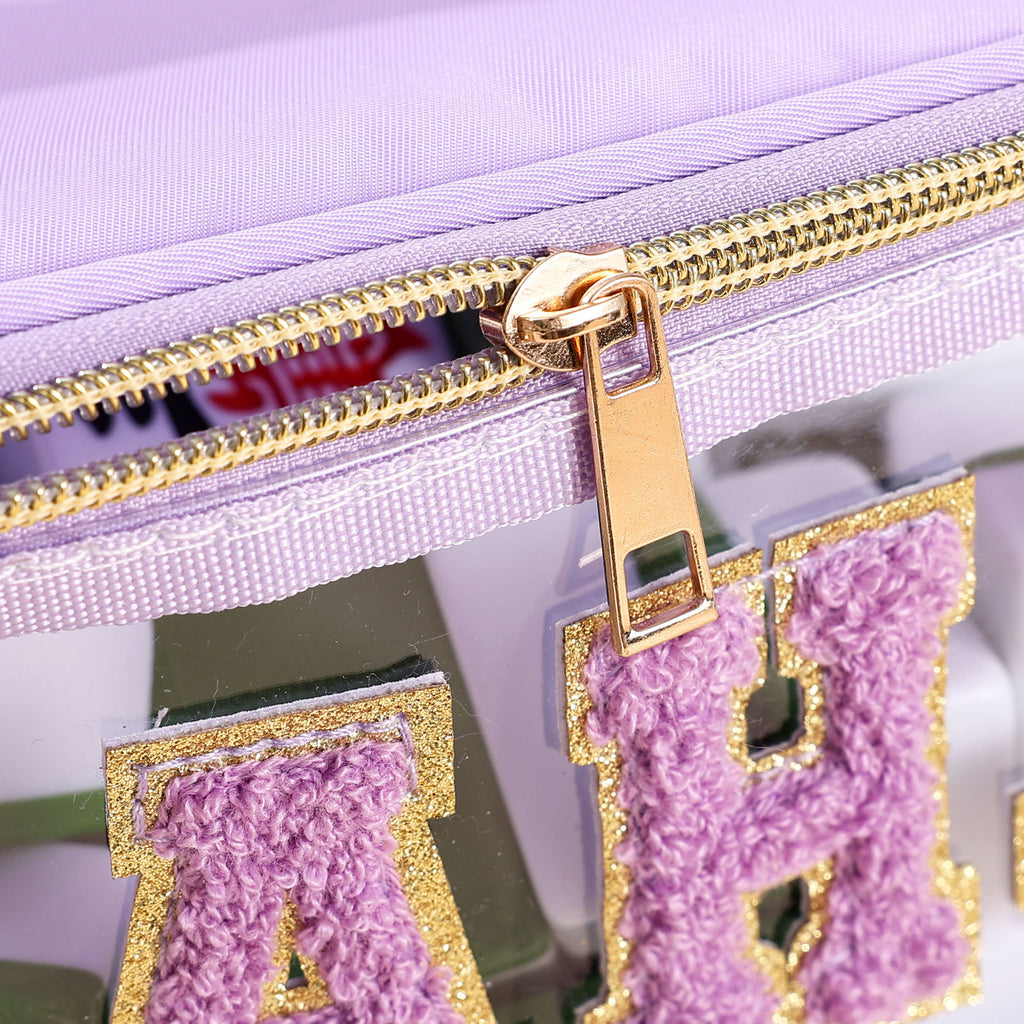 Transparent Mahjong Storage Bag Waterproof Cosmetic Organizer