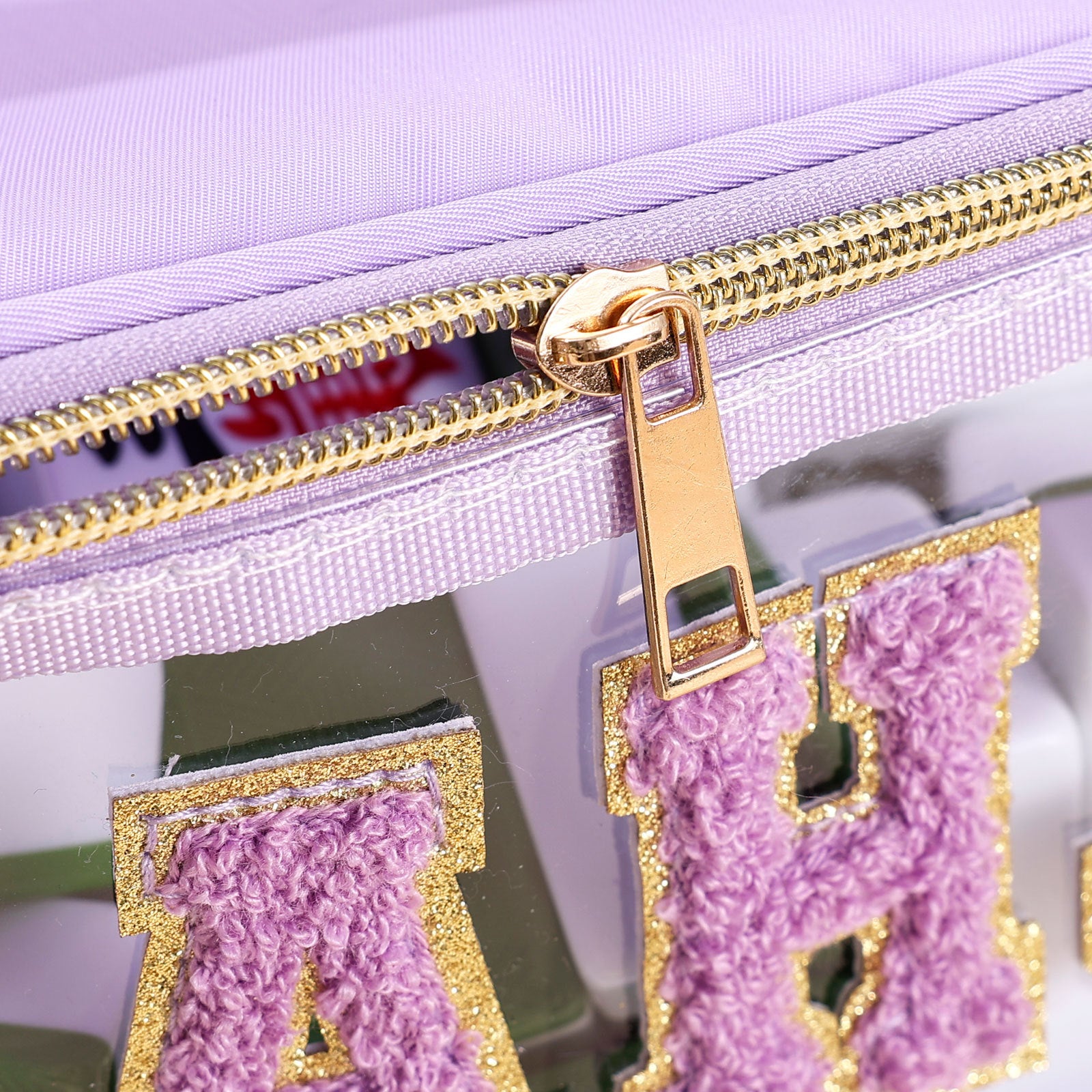 Transparent Mahjong Storage Bag Waterproof Cosmetic Organizer