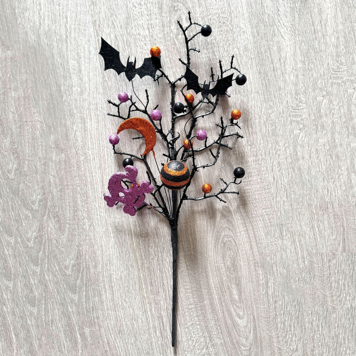 Halloween Black Branch Decorative Stem for Vase