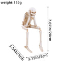 Halloween Skeleton Figurine Spooky Tabletop Decor