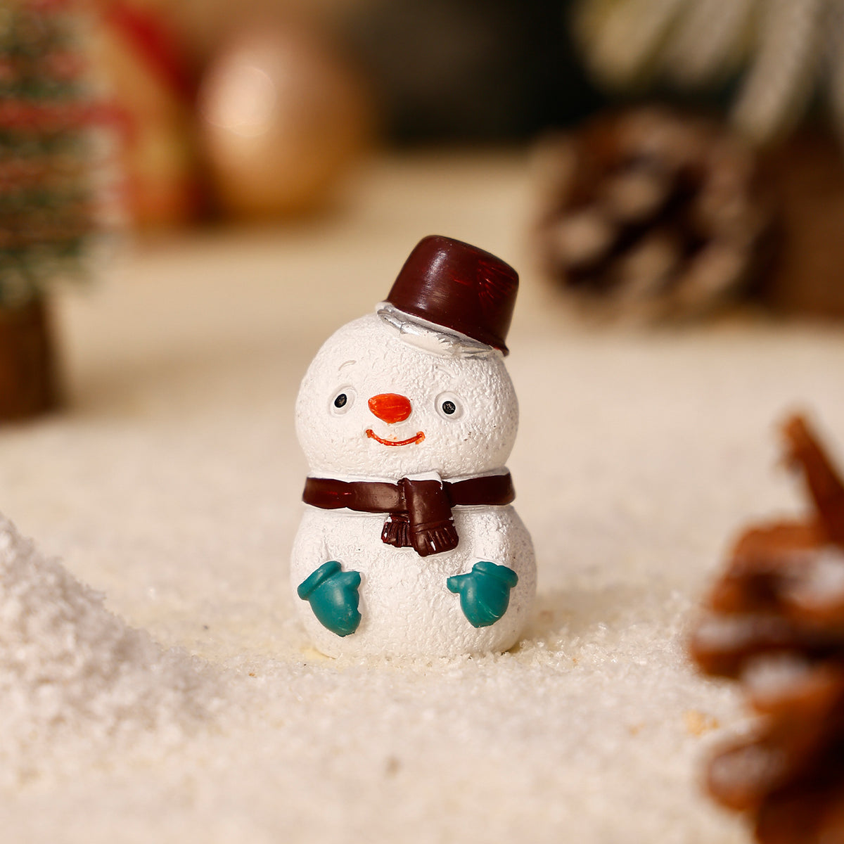 Christmas Resin Tabletop Decor Santa Tree Reindeer Holiday Figurine