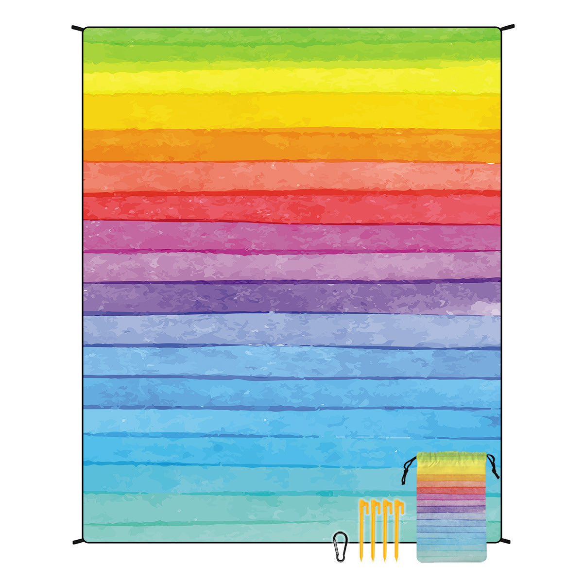 Boho Outdoor Picnic Blanket Beach Mat for Camping Travel