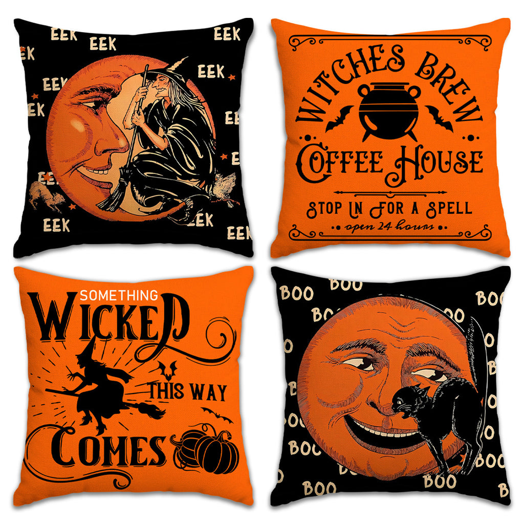 Halloween Pillow Cover Fall Holiday Home Decor