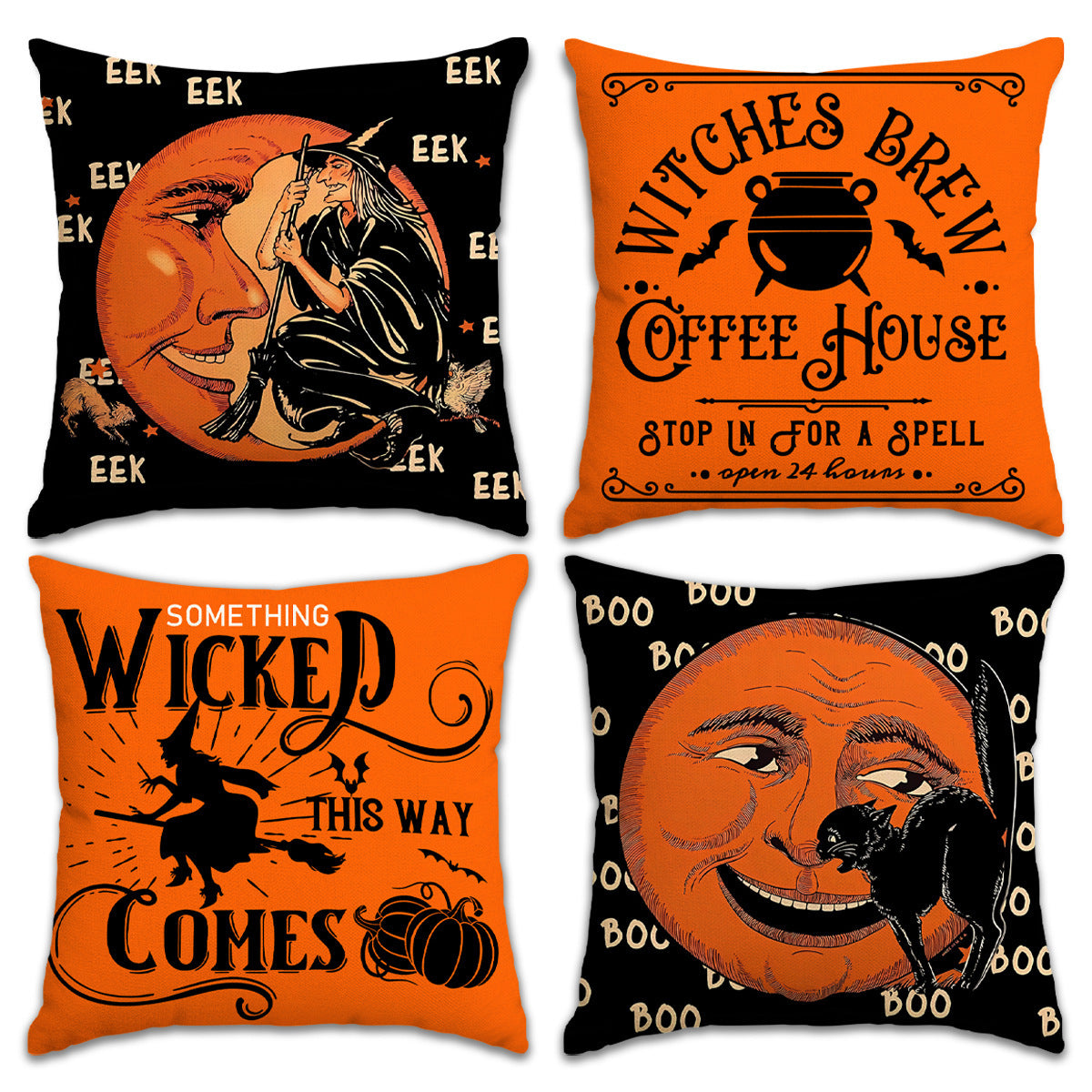 Halloween Pillow Cover Fall Holiday Home Decor