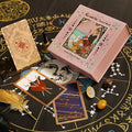 Vintage Tarot Card Deck with Gift Box Divination Cards Set