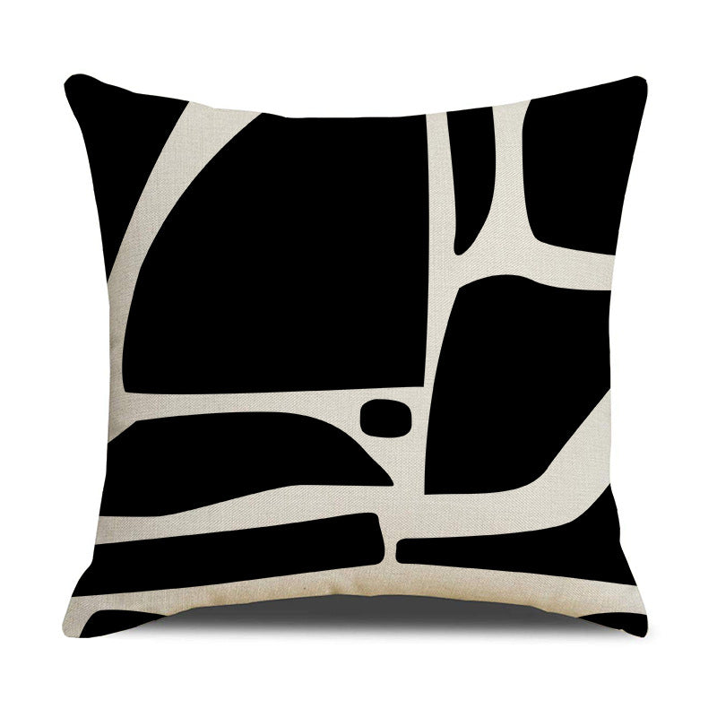 Boho Neutral Geometric Pillow Covers for Sofa and Home Decor