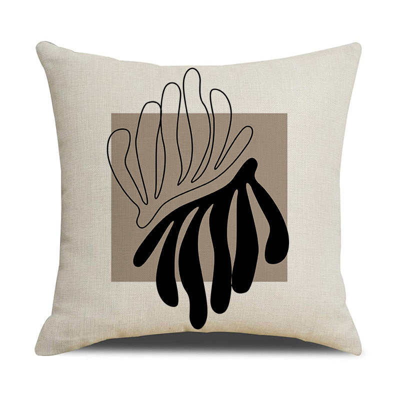 Boho Neutral Geometric Pillow Covers for Sofa and Home Decor