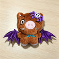 Halloween Plush Character Hanging Bag Charm Keychain