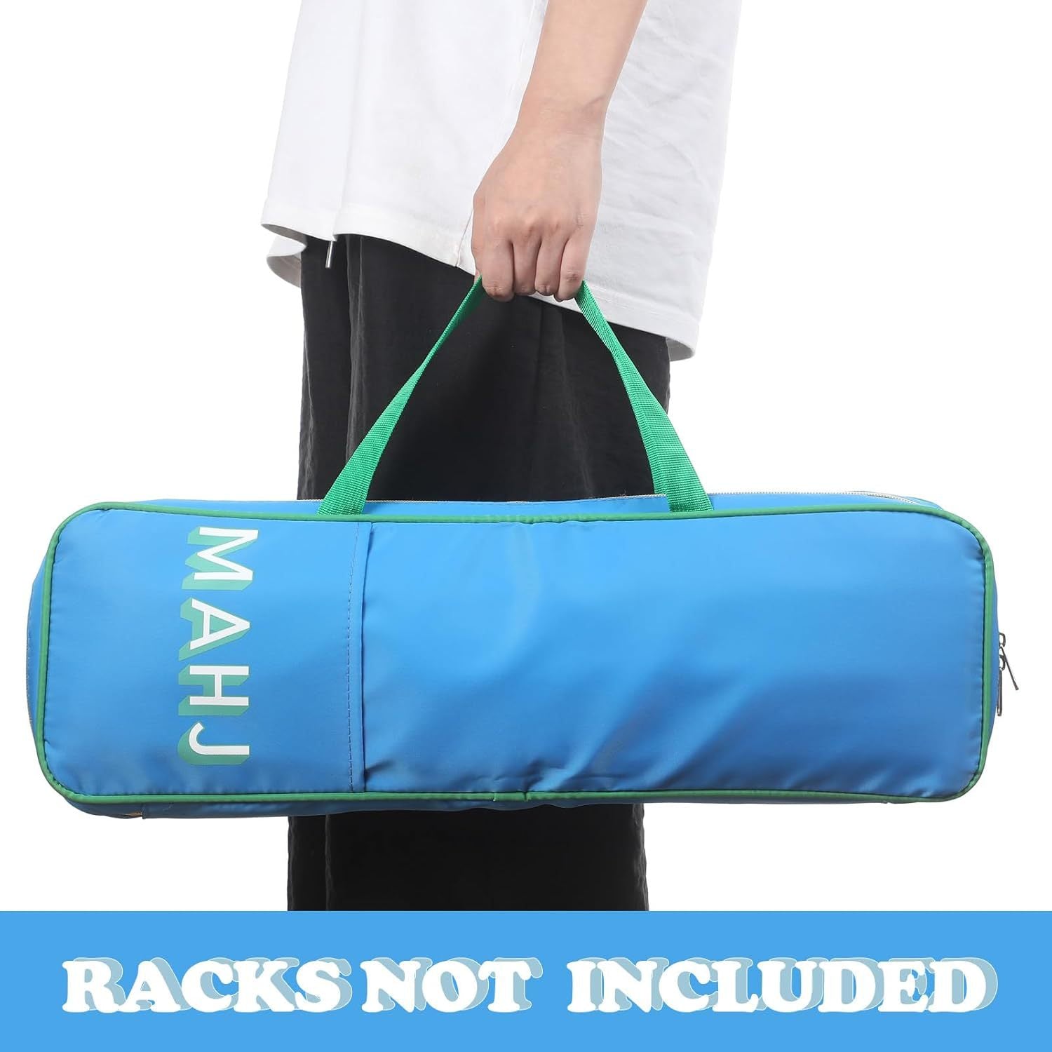 Large Mahjong Carrying Bag Travel Storage Case Organizer