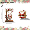 Christmas Wooden Swing Tabletop Holiday Decoration