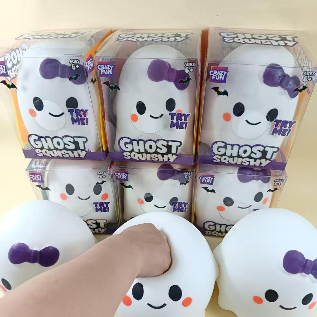 Halloween Ghost Squishy Toy Fast Rebound Stress Relief Toy