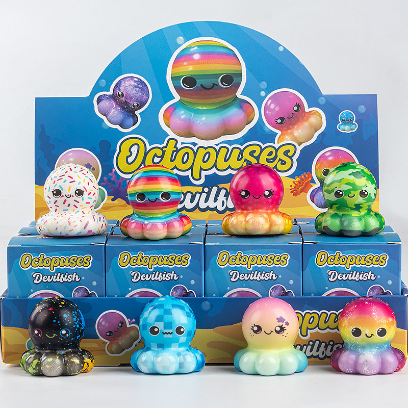 Cute Animal Squishy Slow Rising Stress Relief Toy Set
