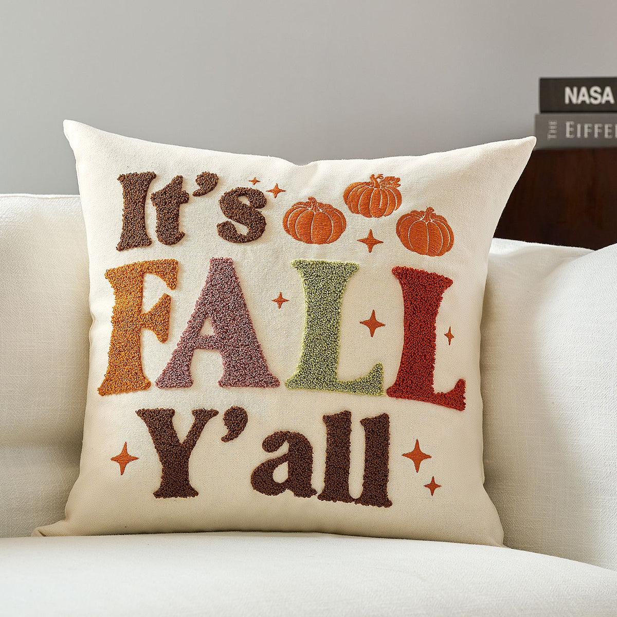 Polyester Halloween Pumpkin Decorative Throw Pillow Cover