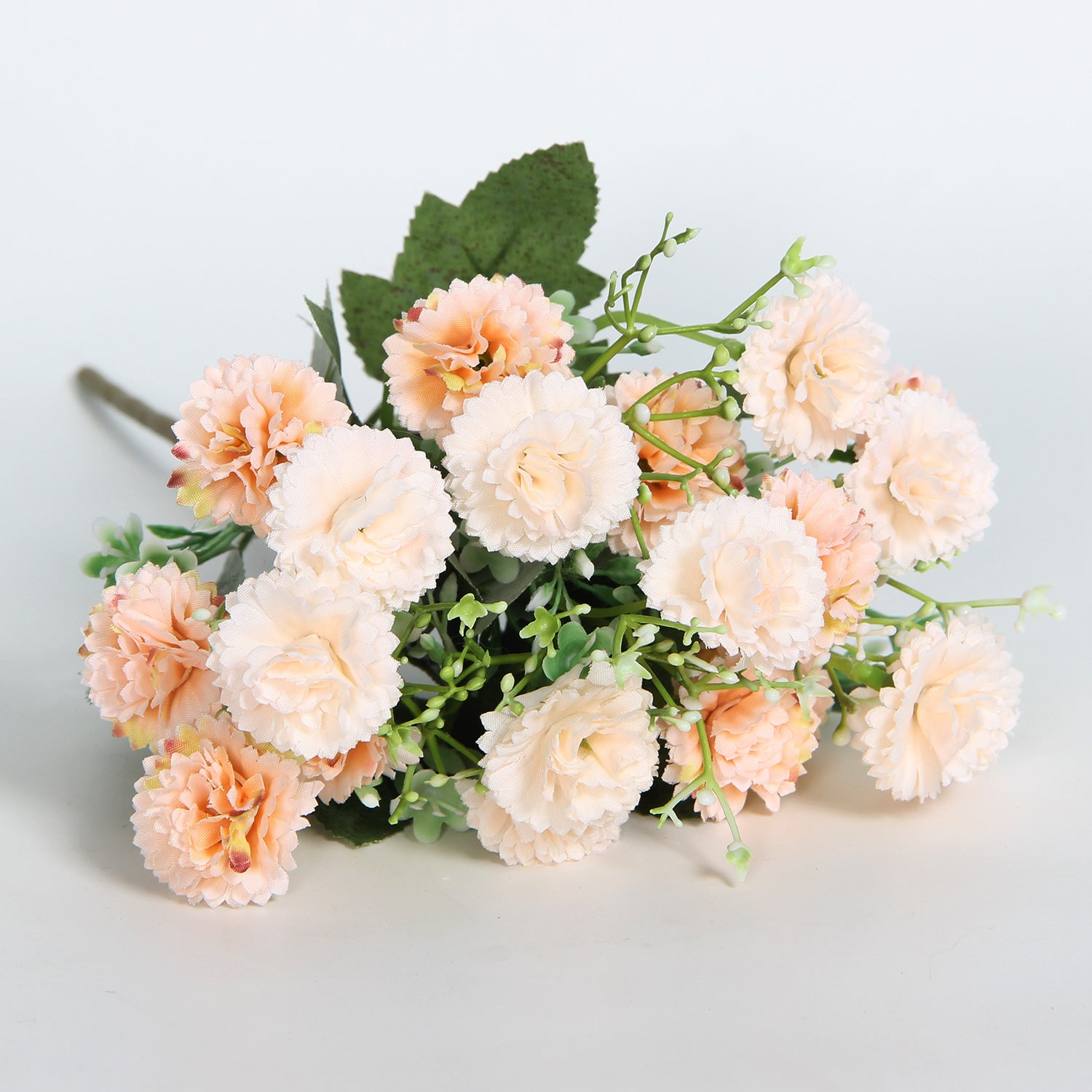 Silk Flower Bouquet Faux Floral Decorative Accent
