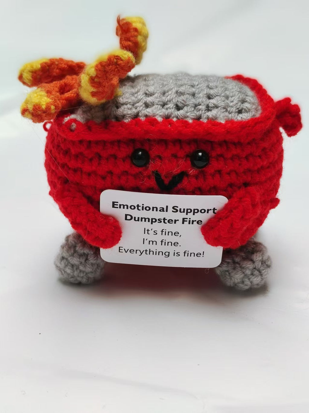Valentine’s Day Emotional Support Crochet Plush Cute Gift