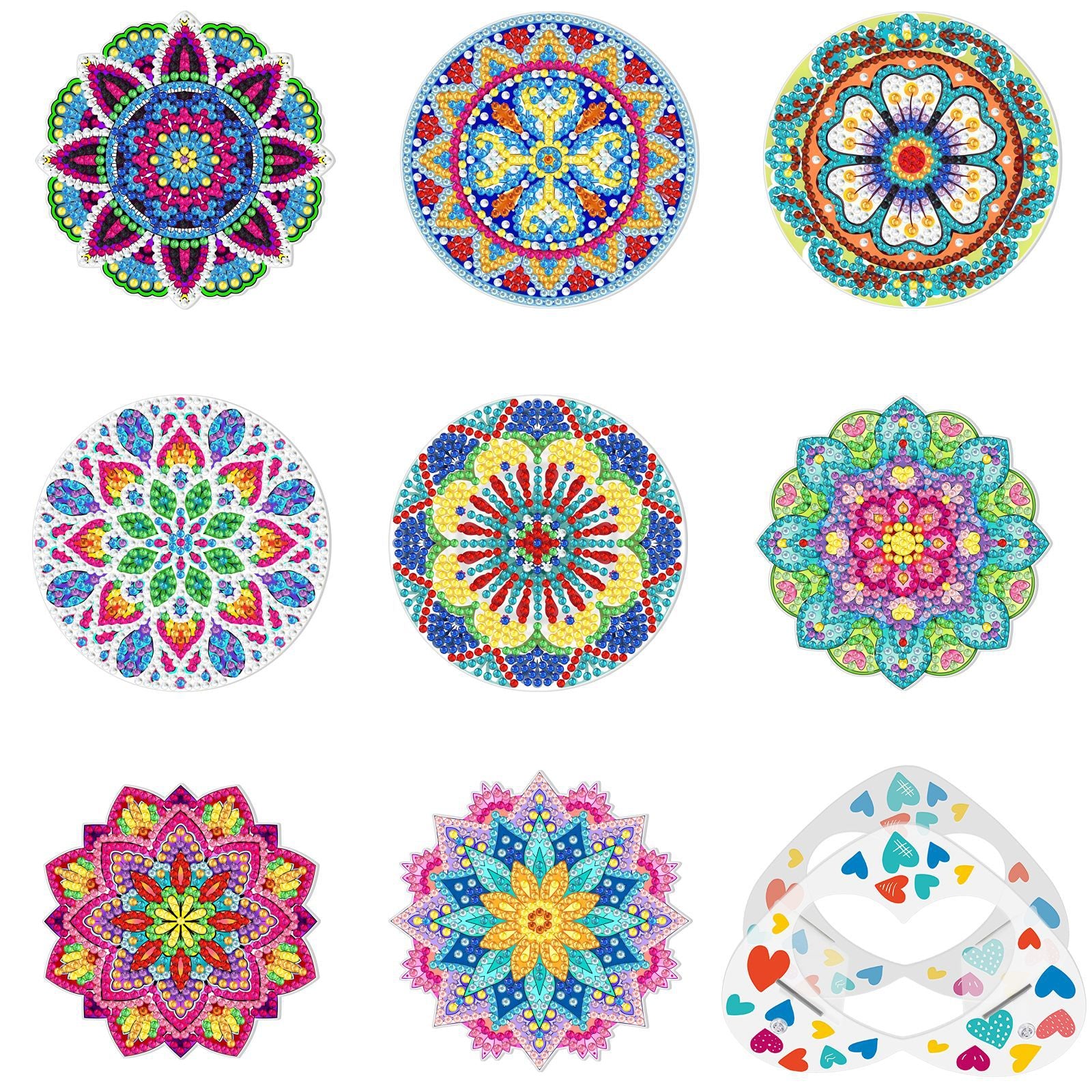 DIY Diamond Painting Coaster Kit Creative Craft Set