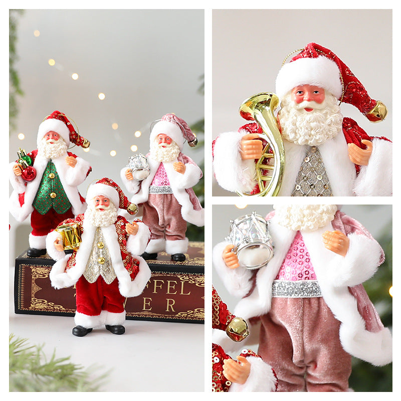 Santa Claus Christmas Figurine Holiday Tabletop Decor