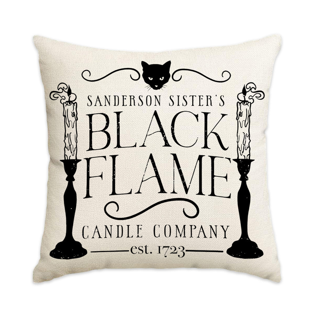 Spooky Halloween Pillow Cover Fall Seasonal Home Decor