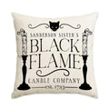 Spooky Halloween Pillow Cover Fall Seasonal Home Decor
