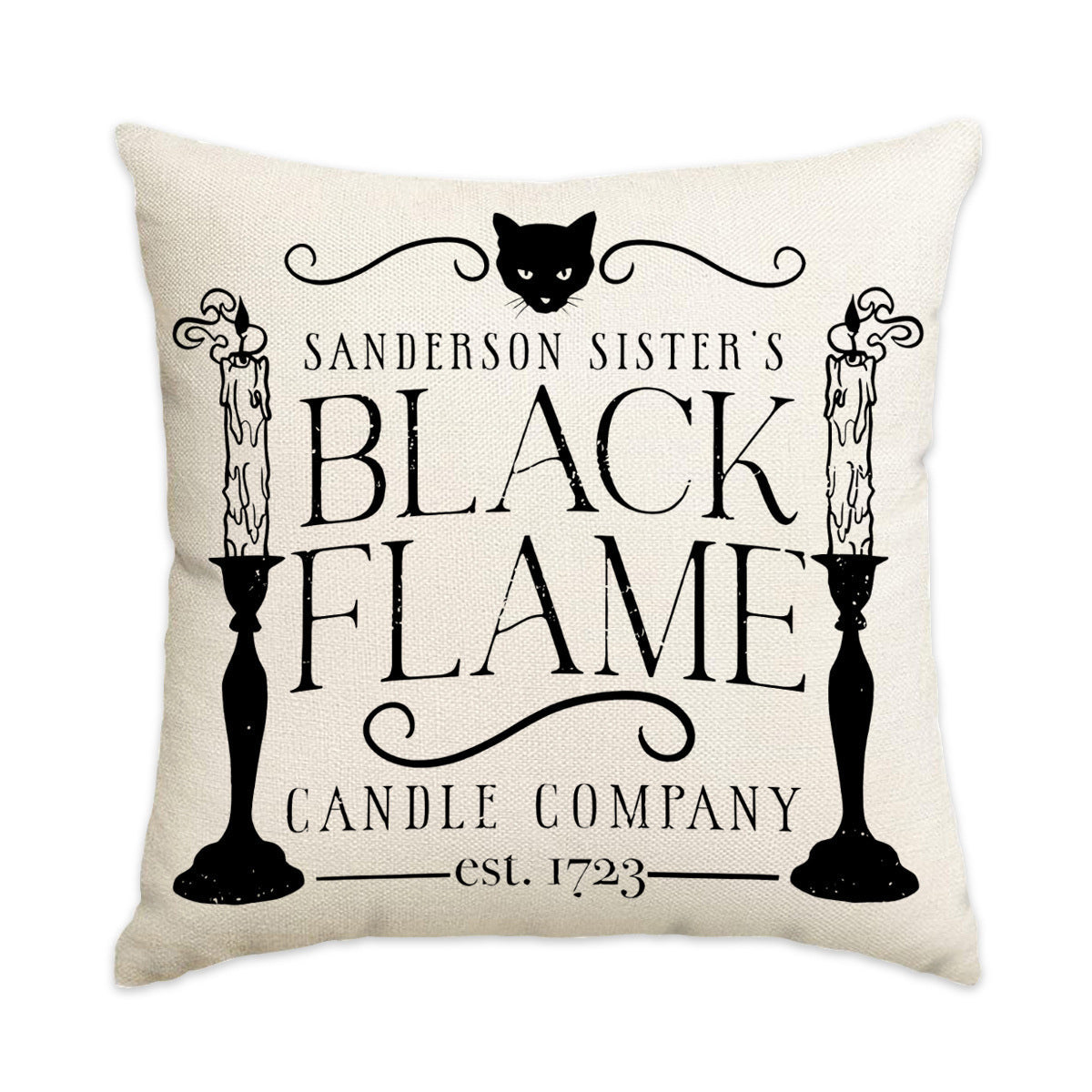 Spooky Halloween Pillow Cover Fall Seasonal Home Decor