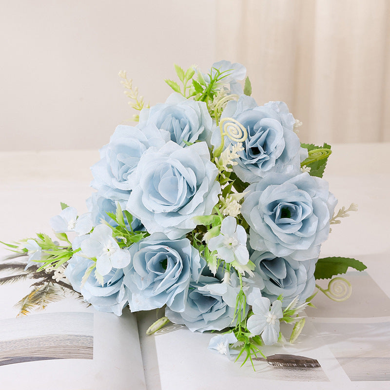 Valentine Rose Artificial Flower Bouquet for Home Decor