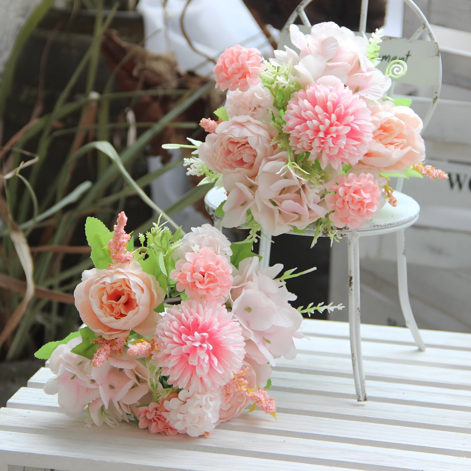 Valentine Nordic Peony Hydrangea Artificial Home Decor
