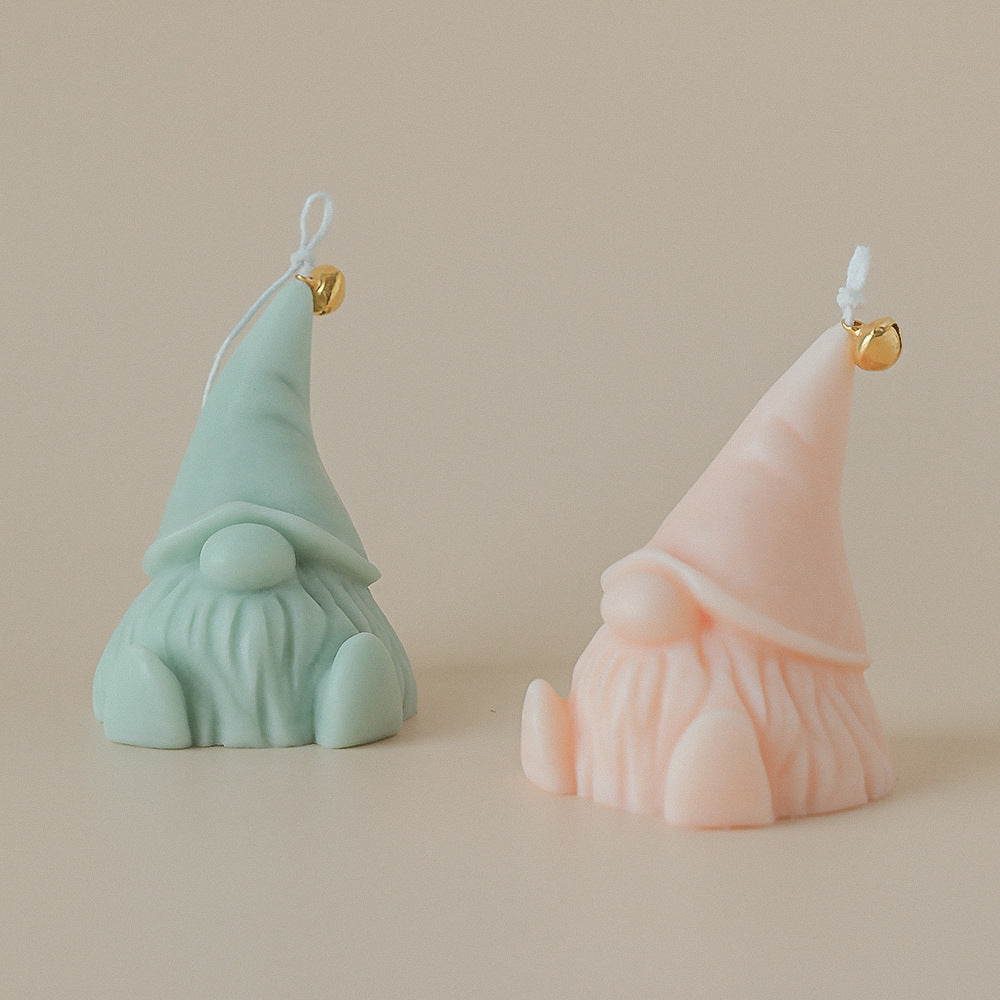 Christmas Gnome Scented Candle Holiday Decorative Gift