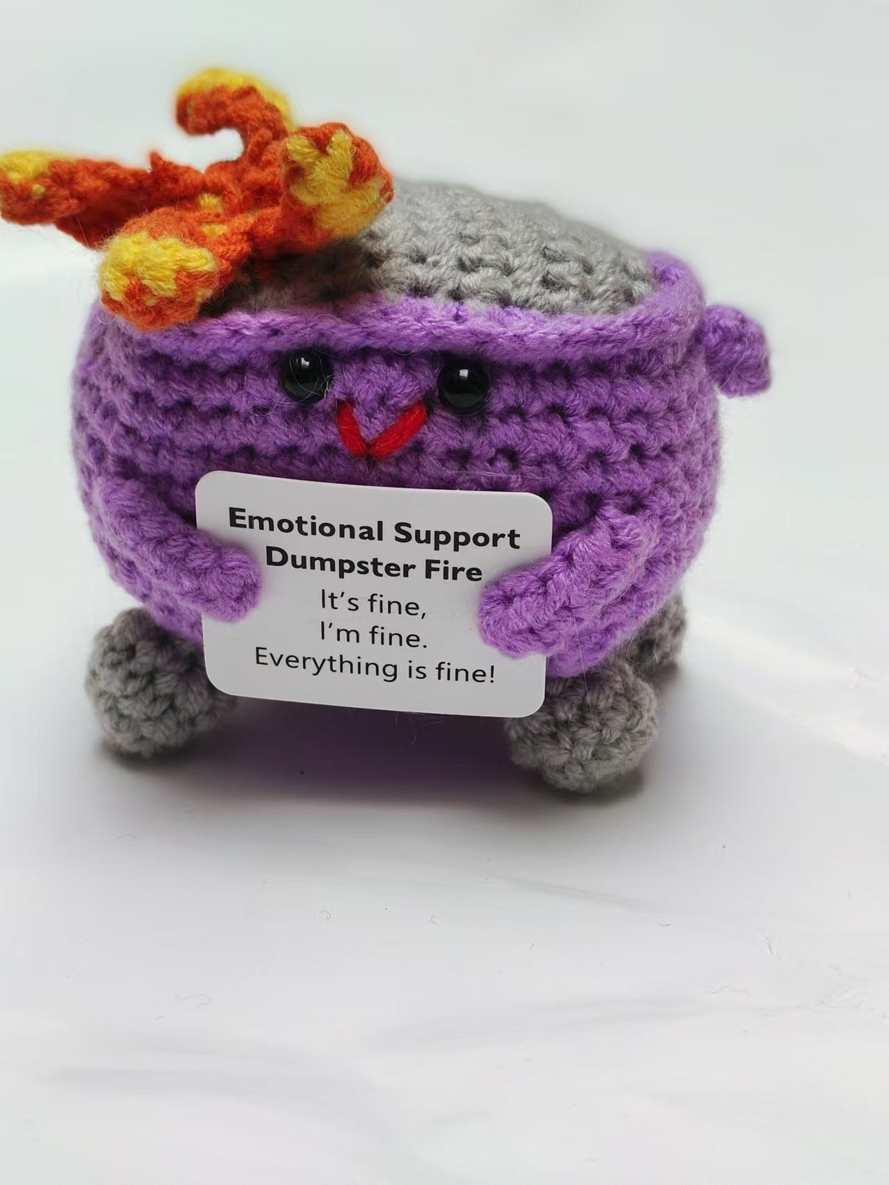 Valentine’s Day Emotional Support Crochet Plush Cute Gift