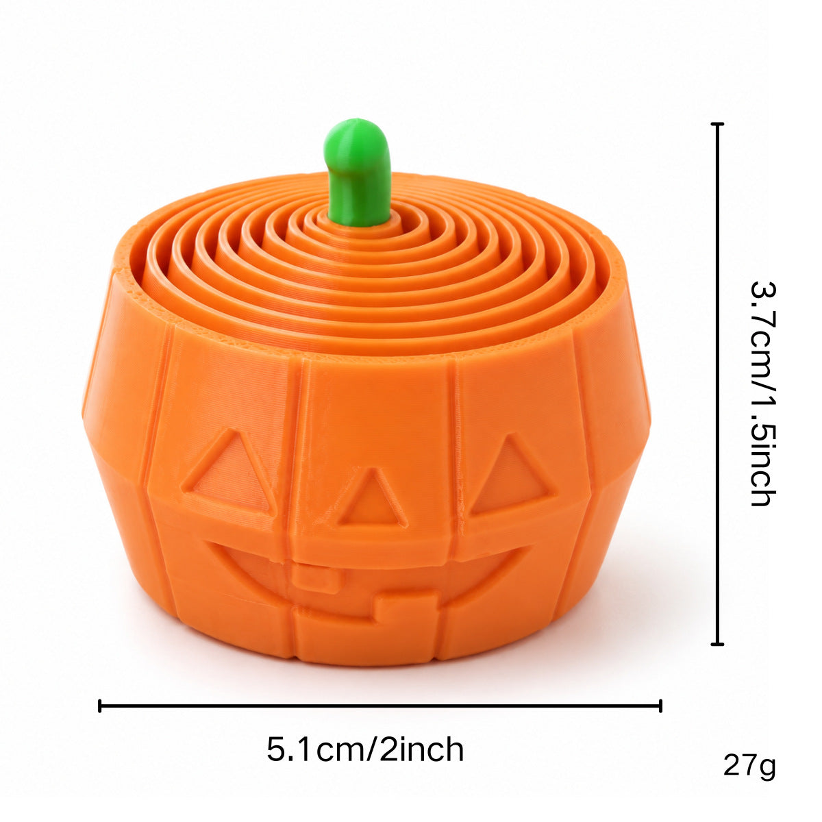Halloween Pumpkin Stretchy Decoration Fidget Toy Seasonal Desk Decor