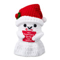 Handmade Crochet Snowman Christmas Plush Decoration