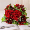 Valentine’s Day Hydrangea Mum Romantic Floral Arrangement