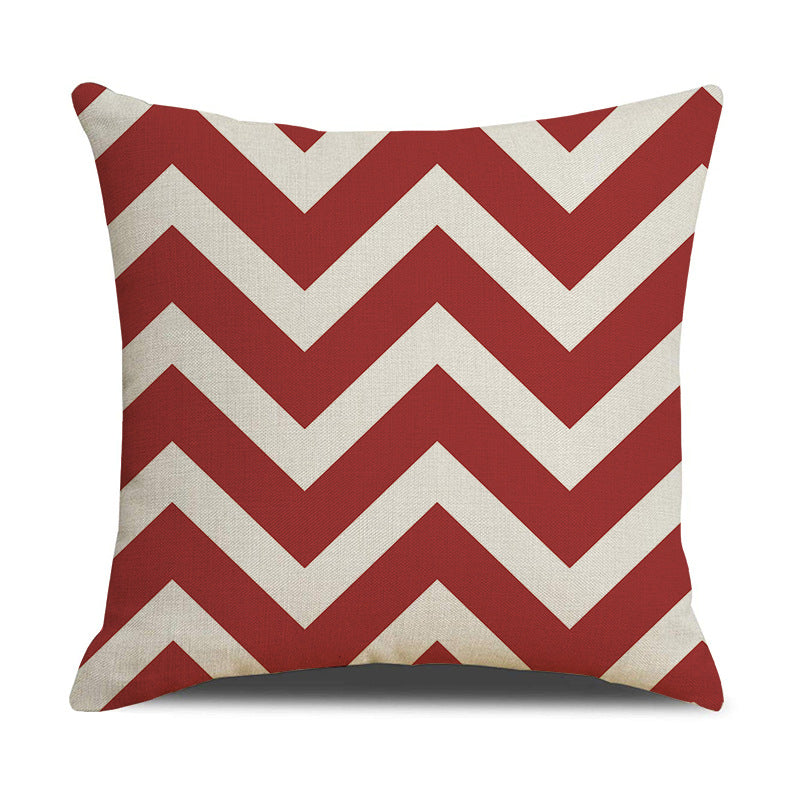 Nordic Geometric Linen Throw Pillow Cover for Home Decor