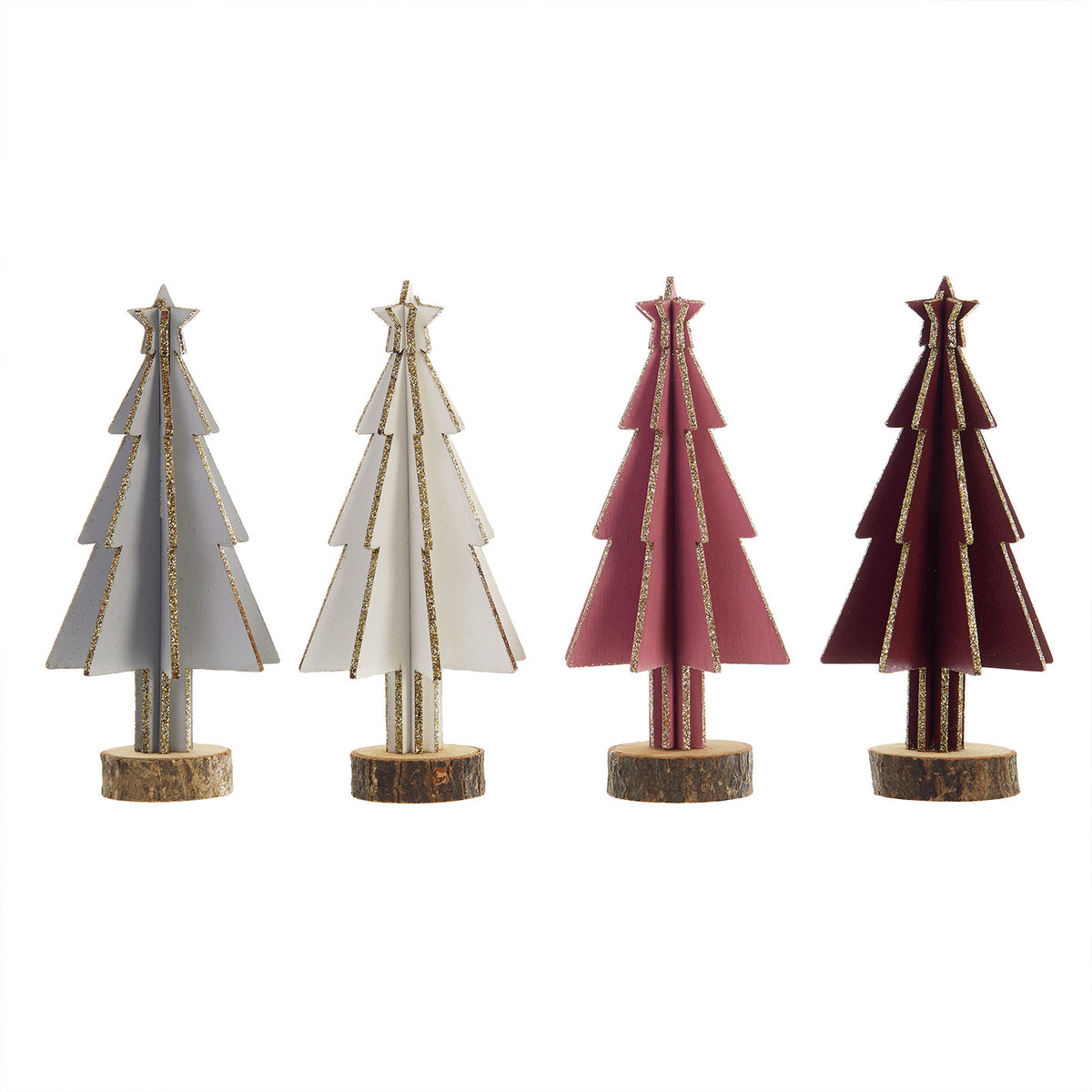 Mini Wooden Christmas Tree Tabletop Holiday Decor