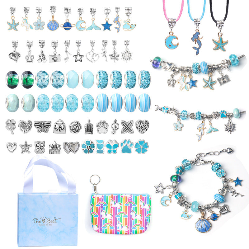 Unicorn DIY Jewelry Making Kit Charm Bracelet Set for Kids