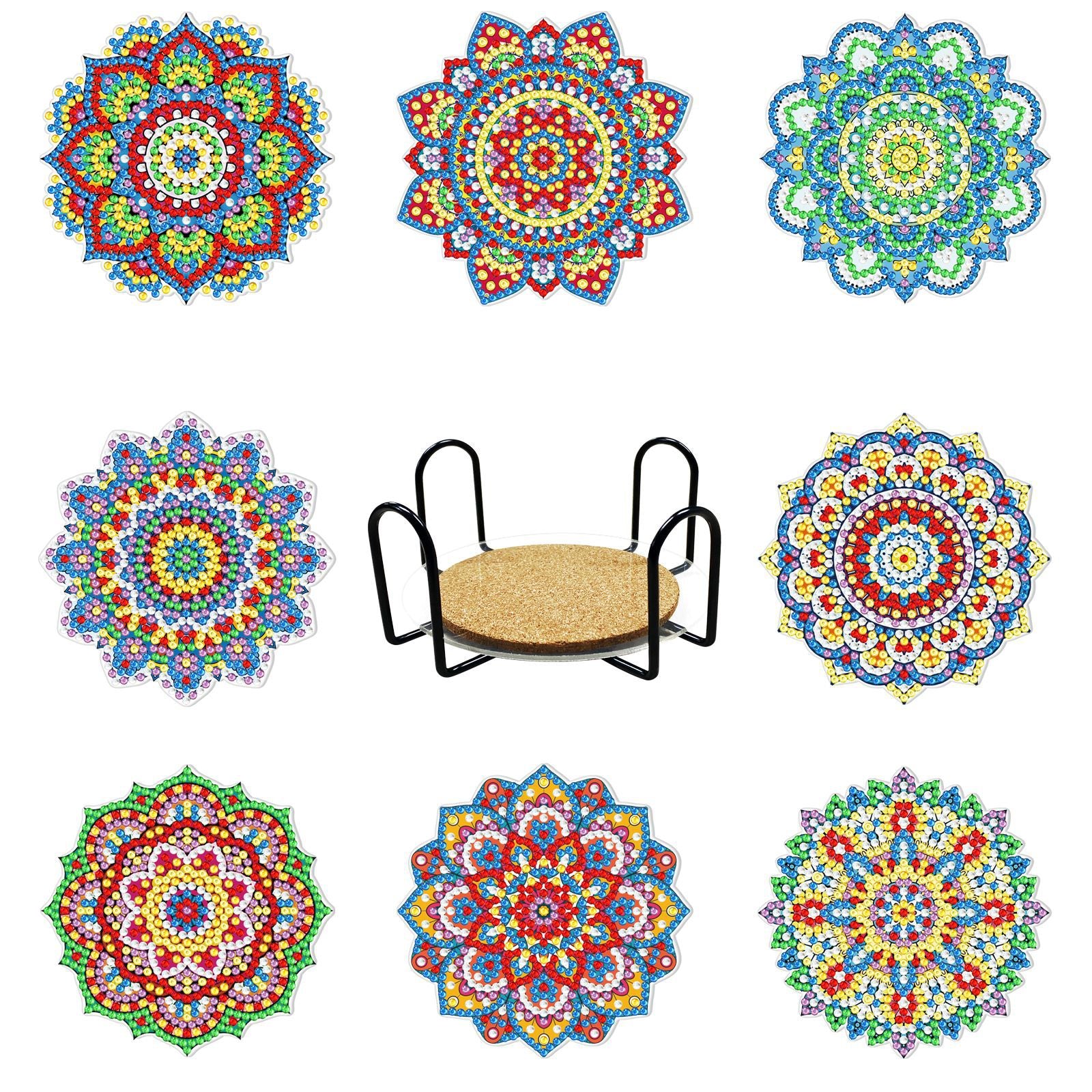 DIY Diamond Painting Coaster Kit Creative Craft Set