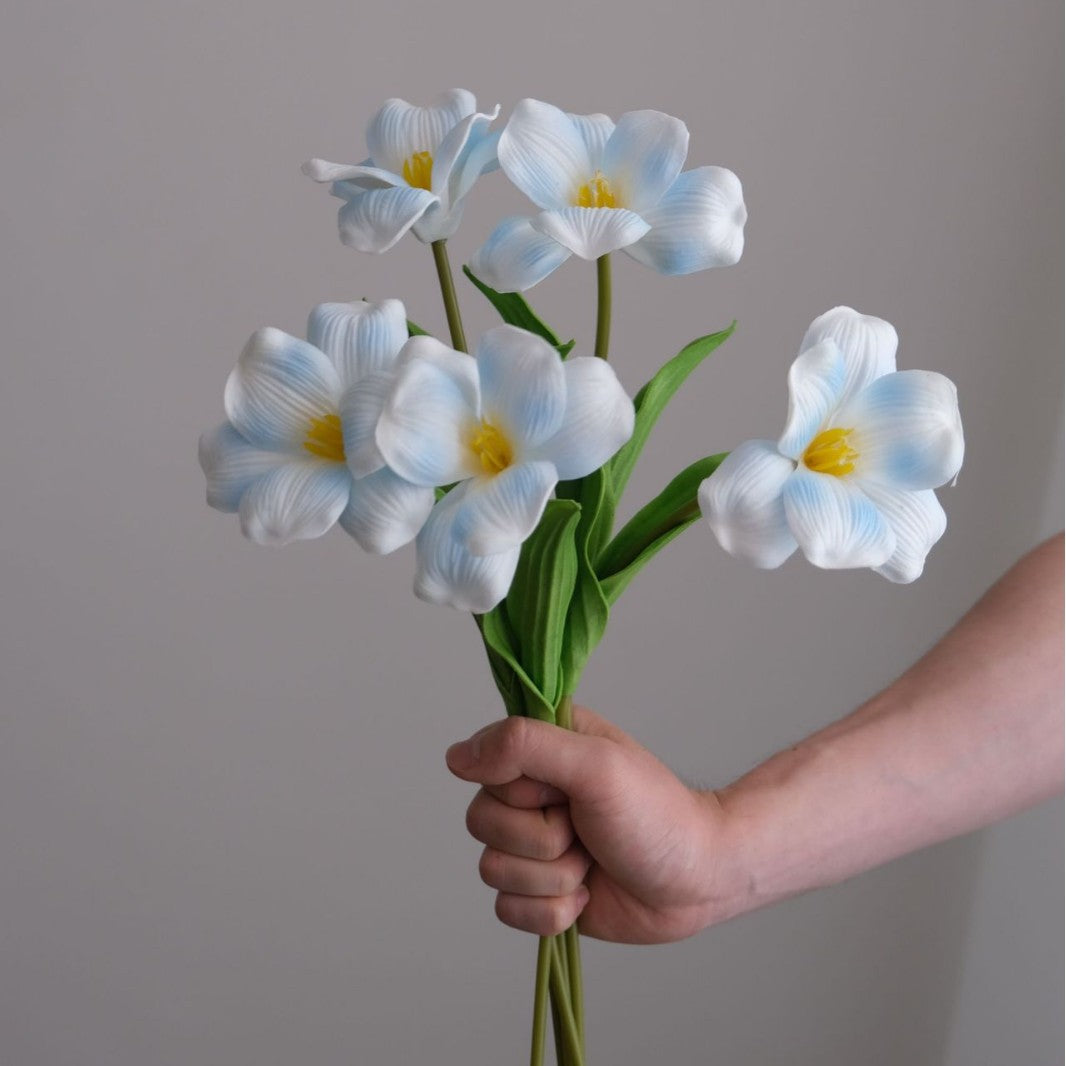 Artificial Flower Stem Faux Silk Floral Home Decor