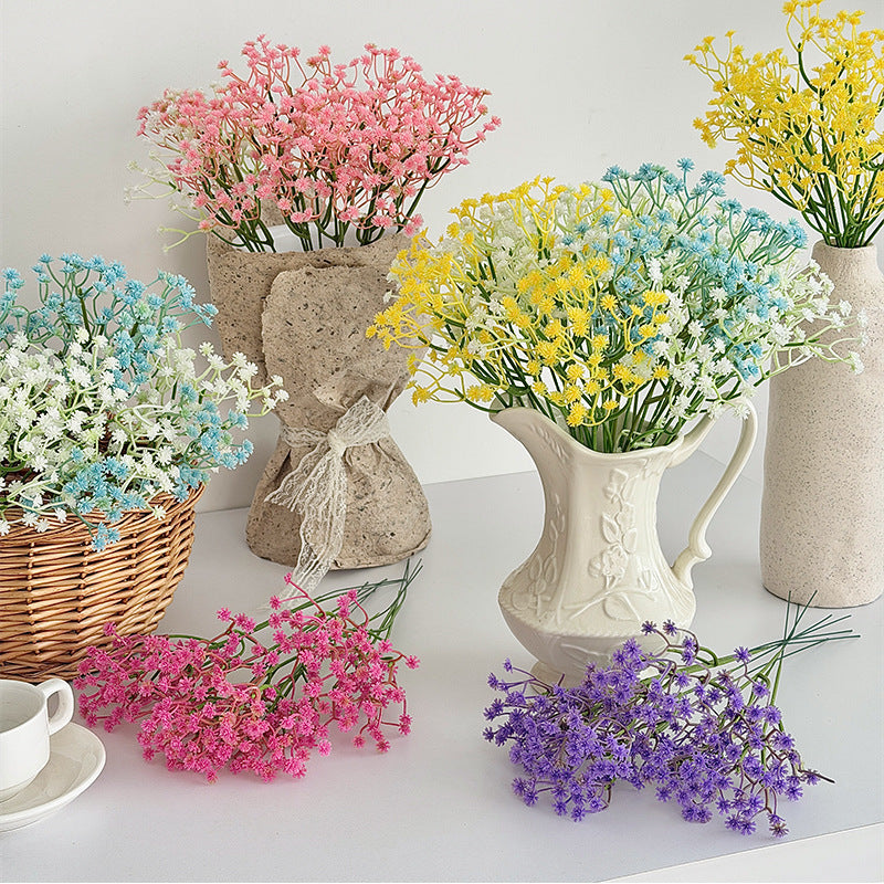 Faux Baby’s Breath Flower Stem Gypsophila Decor