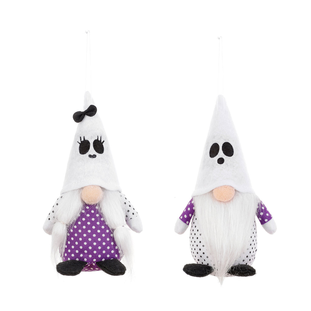 Halloween Ghost Gnome Witch Hat Decor Plush Shelf Sitters