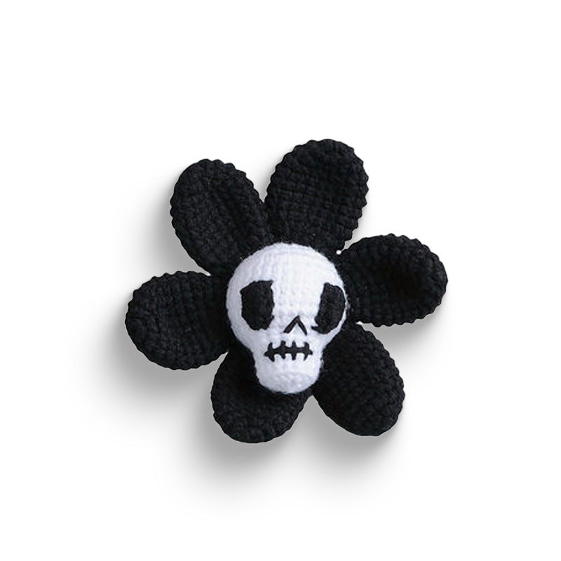 Handmade Crochet Halloween Pumpkin Hanging Ornaments