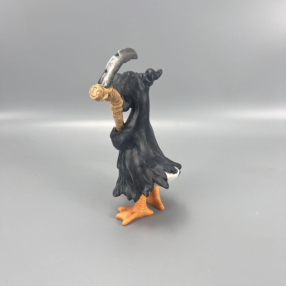 Resin Halloween Duck Figurine Seasonal Tabletop Decor